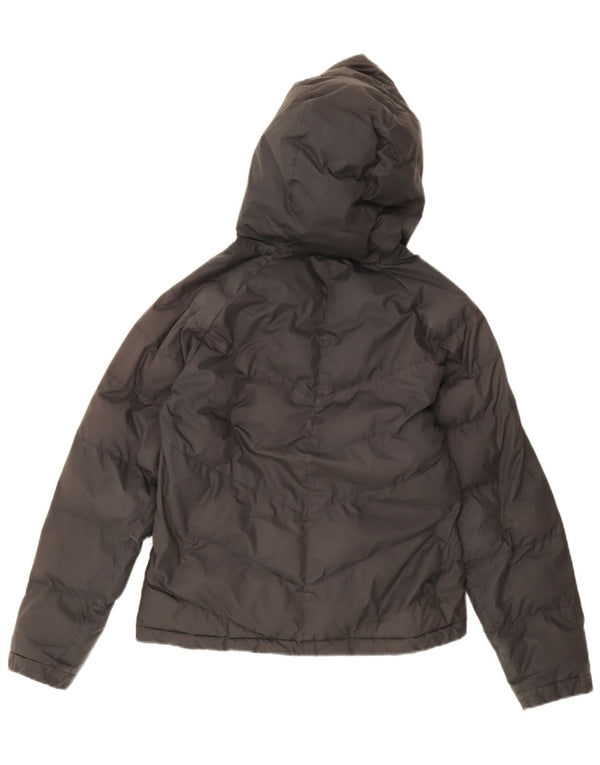 Giacca imbottita con cappuccio Nike da ragazzo 12-13 anni Large nera in poliestere