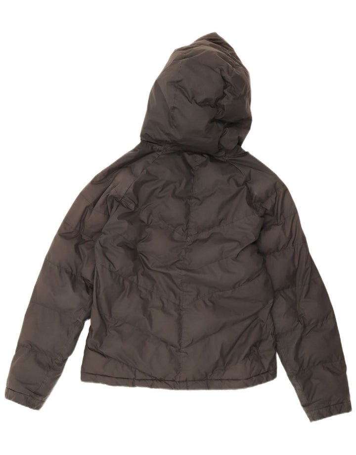 Giacca imbottita con cappuccio Nike da ragazzo 12-13 anni Large nera in poliestere