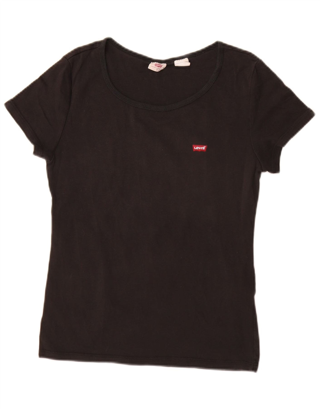 T-shirt da donna Levi's Top UK 12 cotone nero medio
