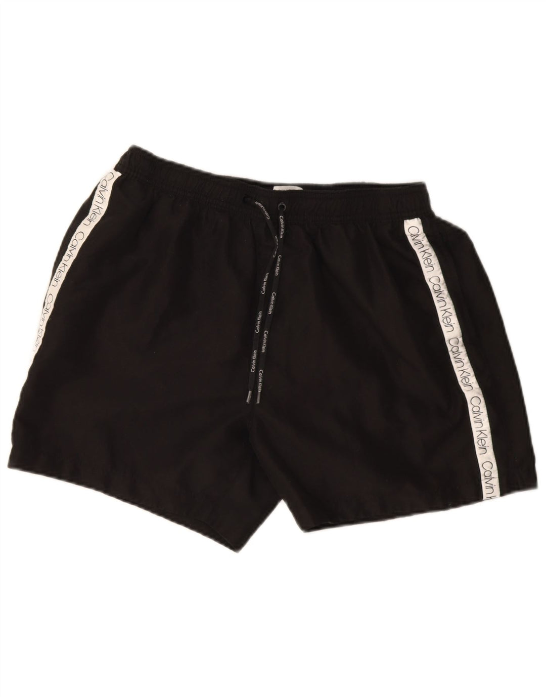 Pantaloncini da bagno grafici da uomo Calvin Klein XL poliestere nero
