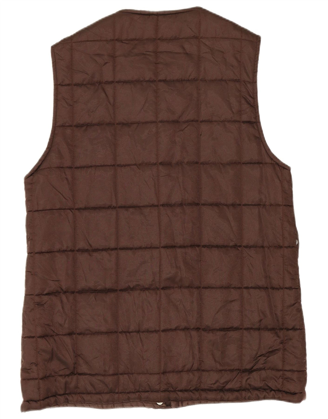 Gilet imbottito da donna Prisma UK 12 Acetato marrone medio