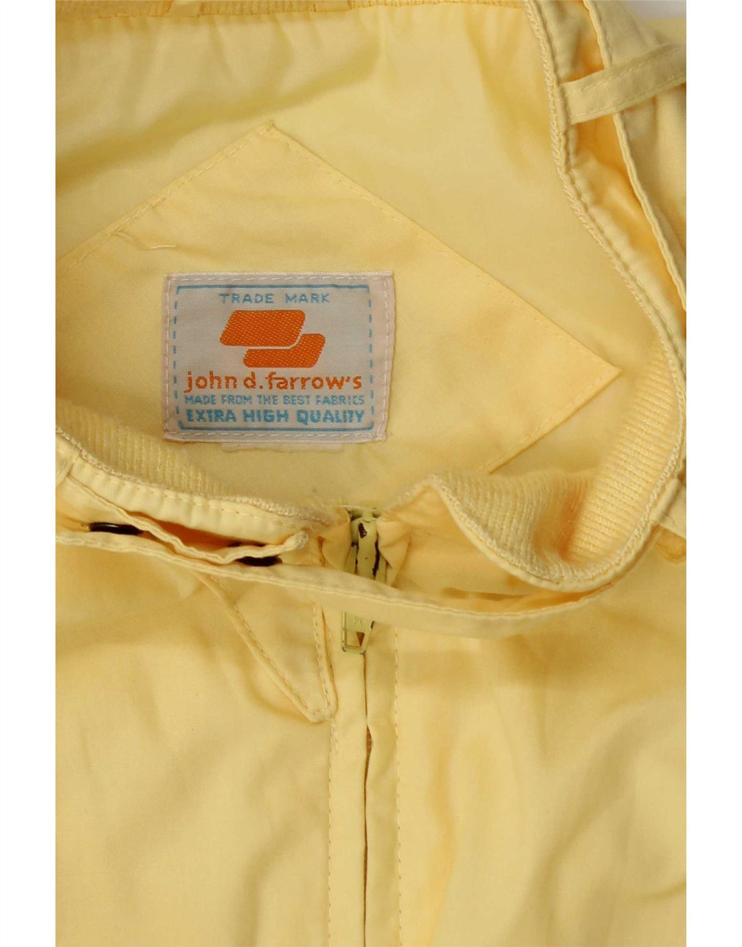 Giubbotto bomber vintage da uomo UK 38 giallo medio