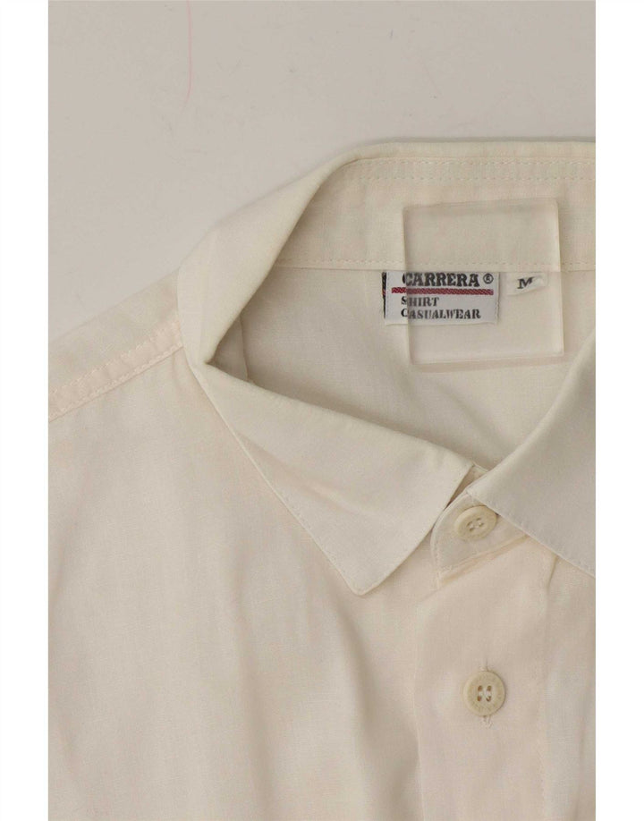 Camicia a maniche corte da uomo Carrera bianco medio