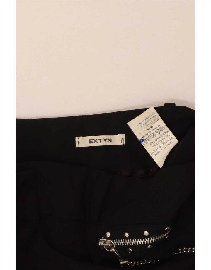 Gonna dritta da donna Extyn IT 44 media W30 poliestere nero