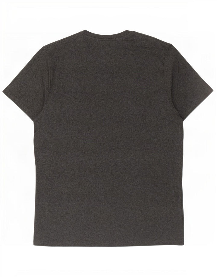 T-shirt da uomo Lyle & Scott Top in cotone grigio medio