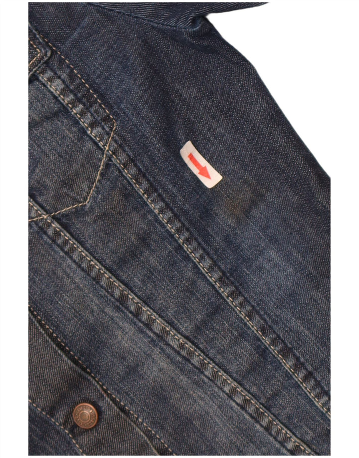Giacca Jeans Bambina Levi's 13-14 Anni Cotone Blu Navy