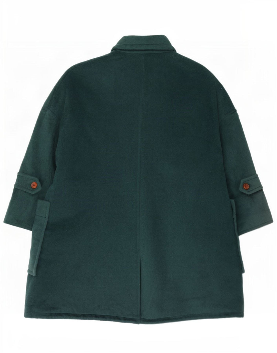 Soprabito oversize da donna Sportmax UK 12 Lana verde medio