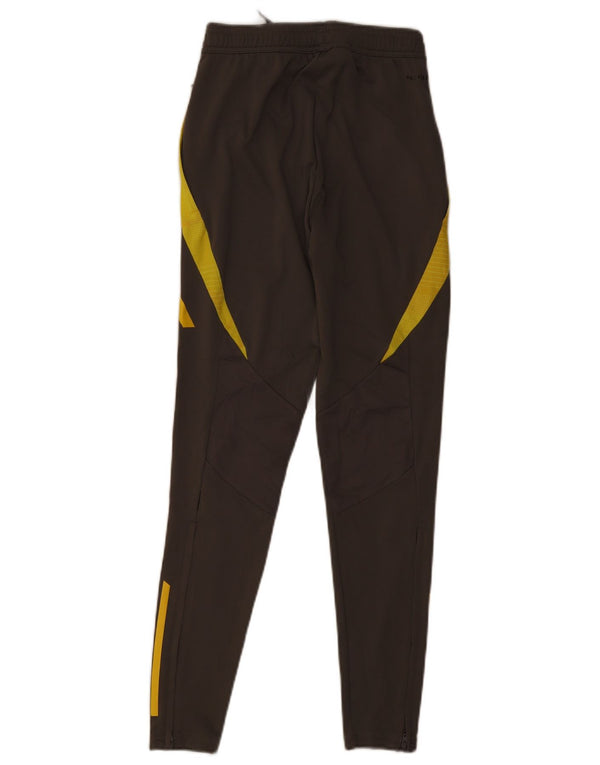 Pantaloni da tuta grafica Adidas da uomo Leeds United FC XS colore grigio