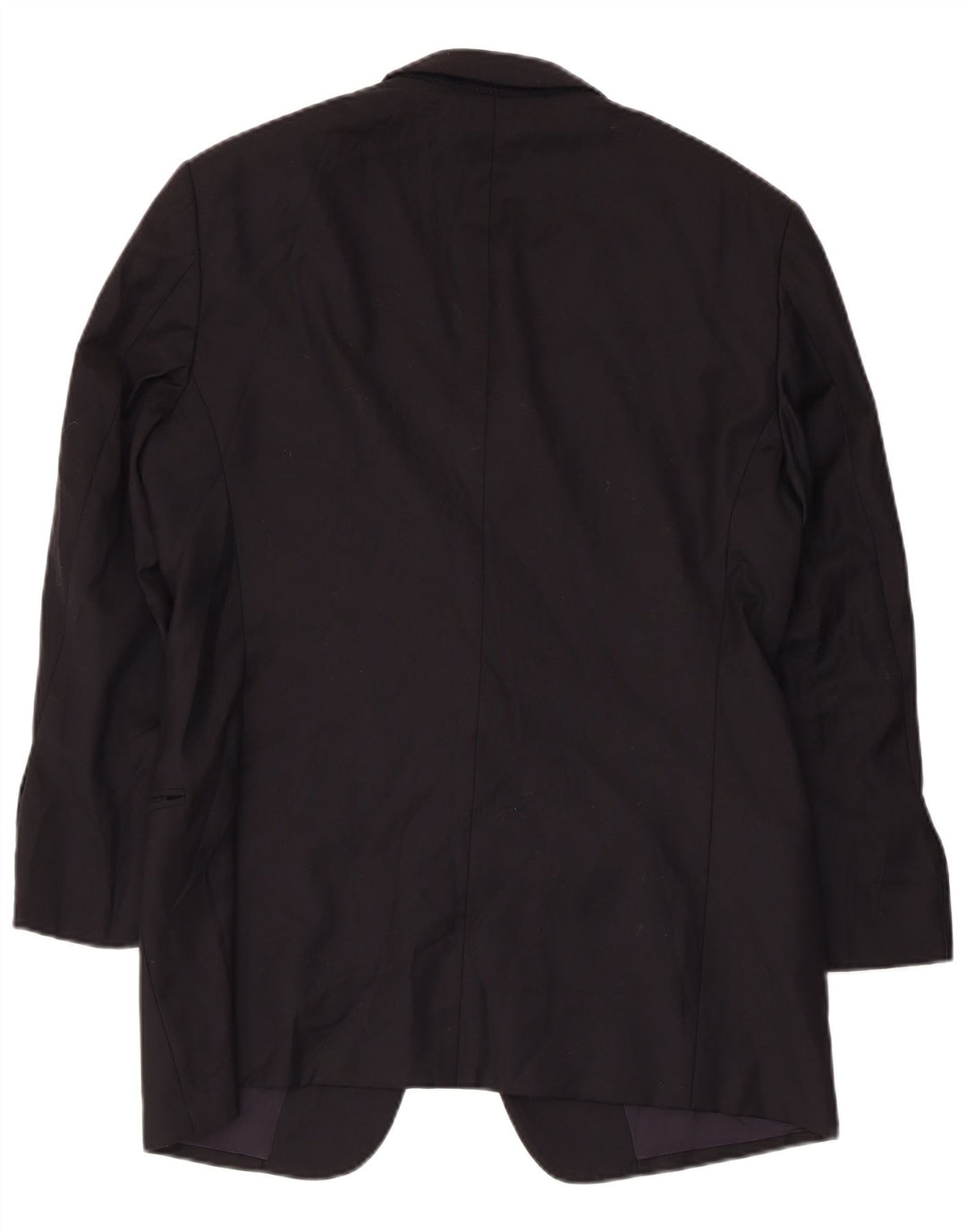 Giacca Blazer da Uomo a 2 Bottoni Armani Collezioni IT 50 Large Nera in Lana
