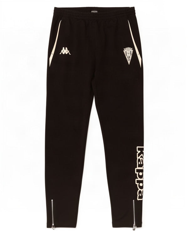 Pantaloni da tuta con grafica Kappa da uomo XL poliestere nero