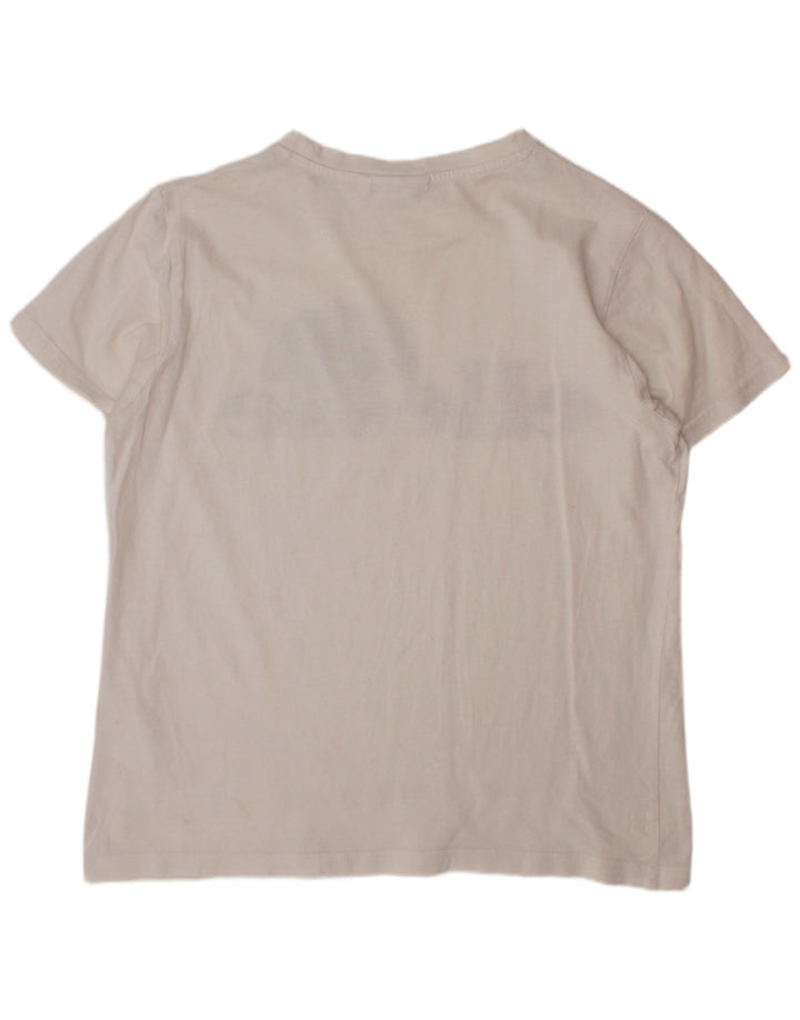 Maglietta grafica per ragazzi ELLESSE 11-12 anni Bianca