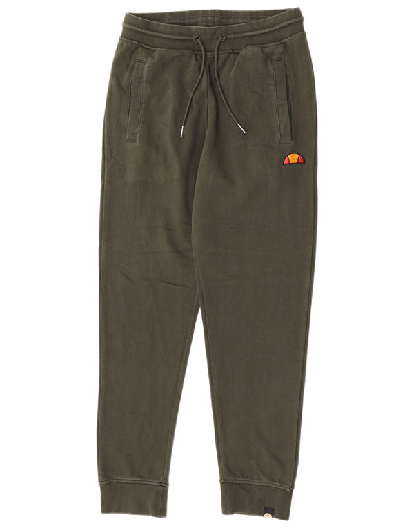 Pantaloni da tuta da uomo Ellesse Joggers piccoli in cotone kaki