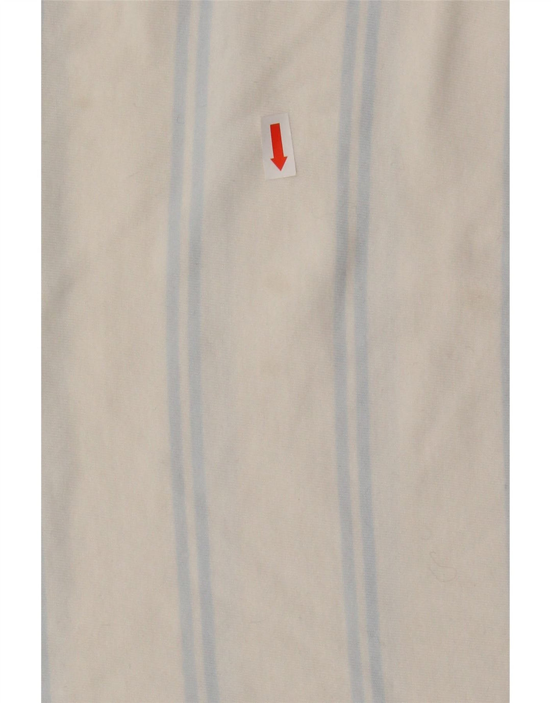 TOMMY HILFIGER Polo da donna UK 6 XS cotone a righe bianche