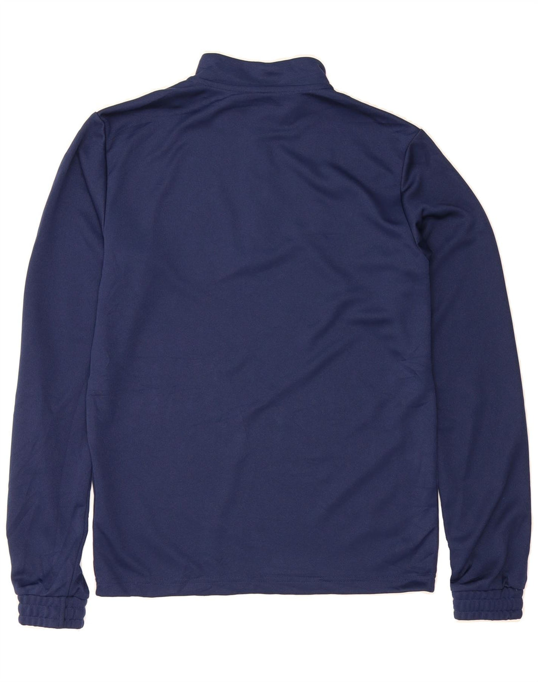 ADIDAS Mens Aeroready Zip Neck Pullover Tracksuit Top Small Navy Blue Vintage Adidas and Second-Hand Adidas from Messina Hembry 