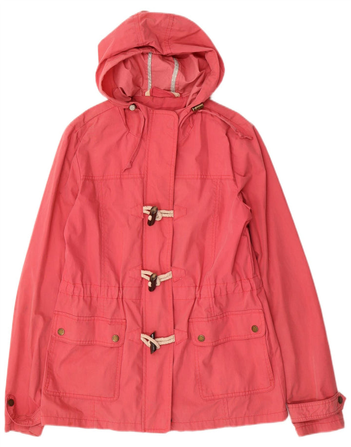 Montgomery con cappuccio da donna Fat Face UK 10 piccolo cotone rosa