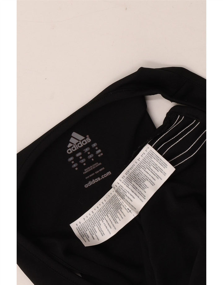 Tutina senza maniche da donna Adidas UK 12 Medium Nero Poliestere