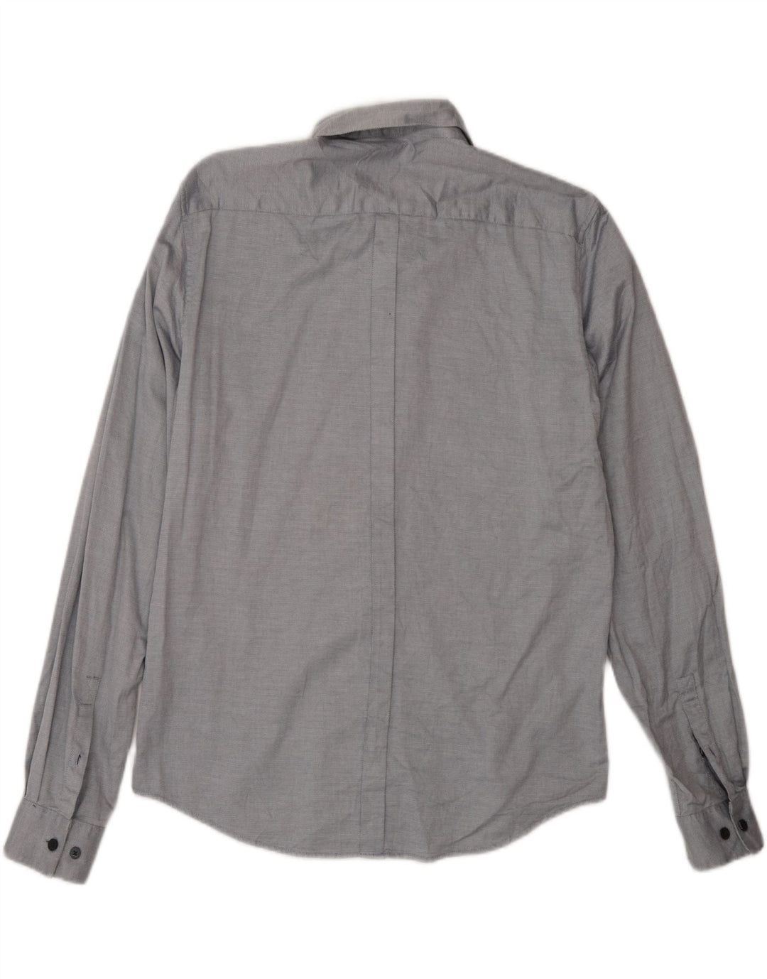 Camicia da uomo Dkny grande in cotone grigio