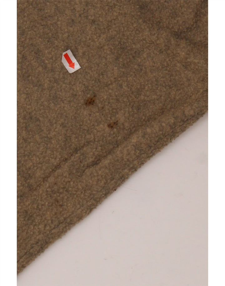 Giacca in pile da donna EDDIE BAUER UK 14 Poliestere marrone medio