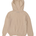 Maglione con cappuccio da donna Marks & Spencer UK 10 piccolo bianco sporco