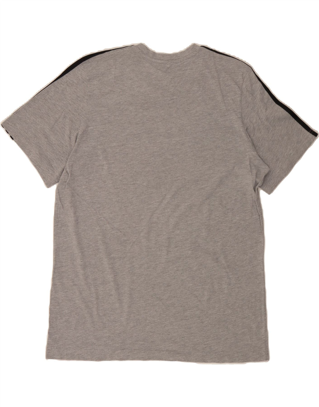 ADIDAS Mens T-Shirt Top XL Grey Flecked Vintage Adidas and Second-Hand Adidas from Messina Hembry 