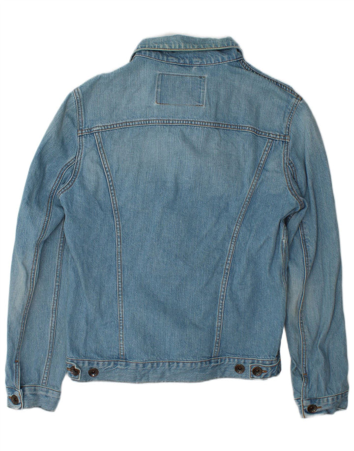 Giacca di jeans da uomo Rifle UK 40 grande cotone blu