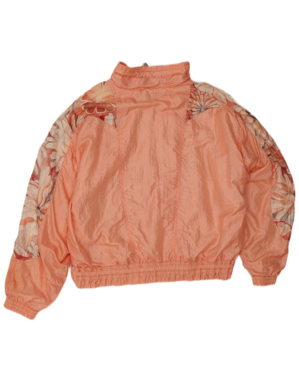 Giacca da tuta oversize da donna Maser M UK 12 Rosa medio floreale