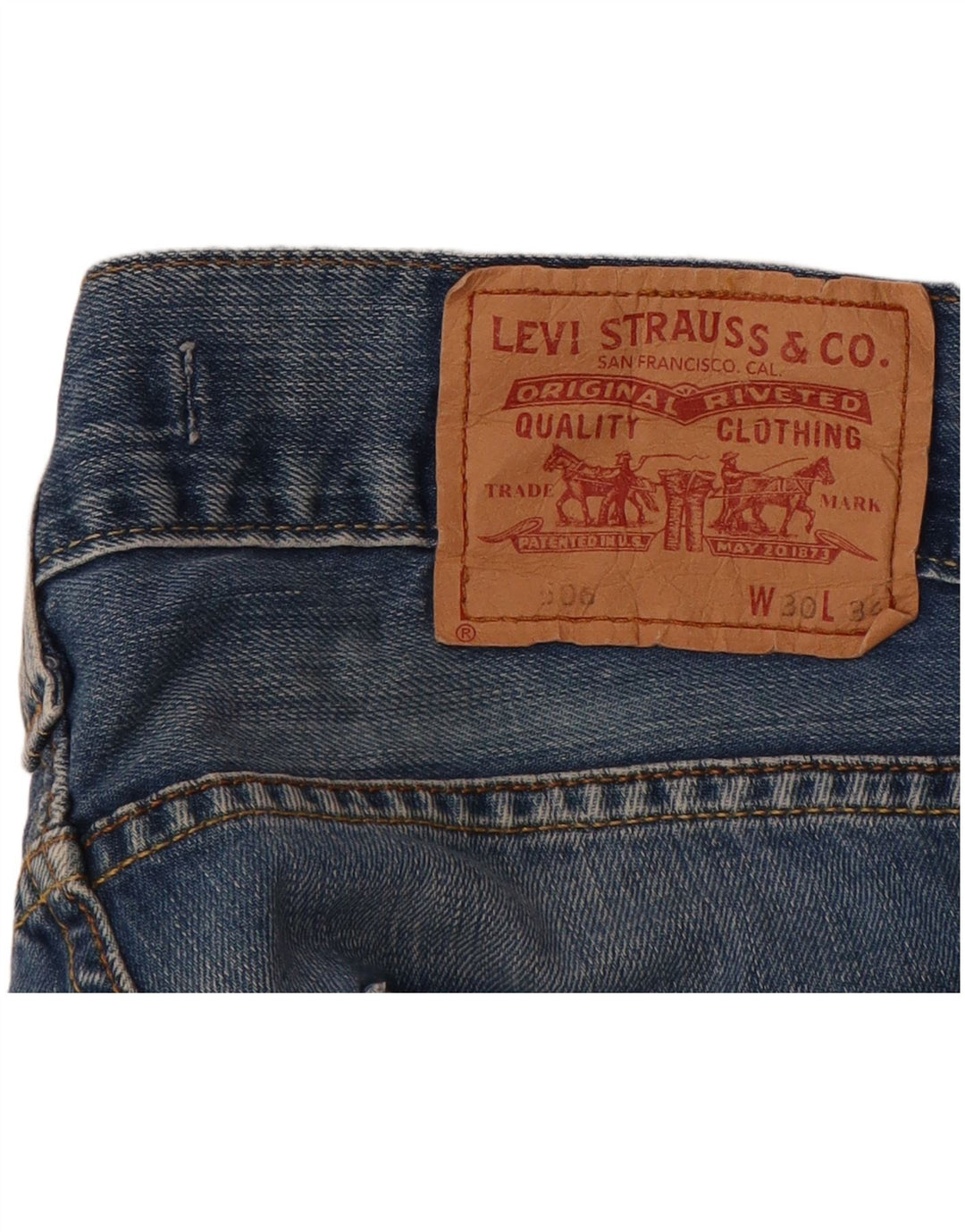 Jeans dritti Levi's 506 vestibilità standard da donna W30 L24 Blu