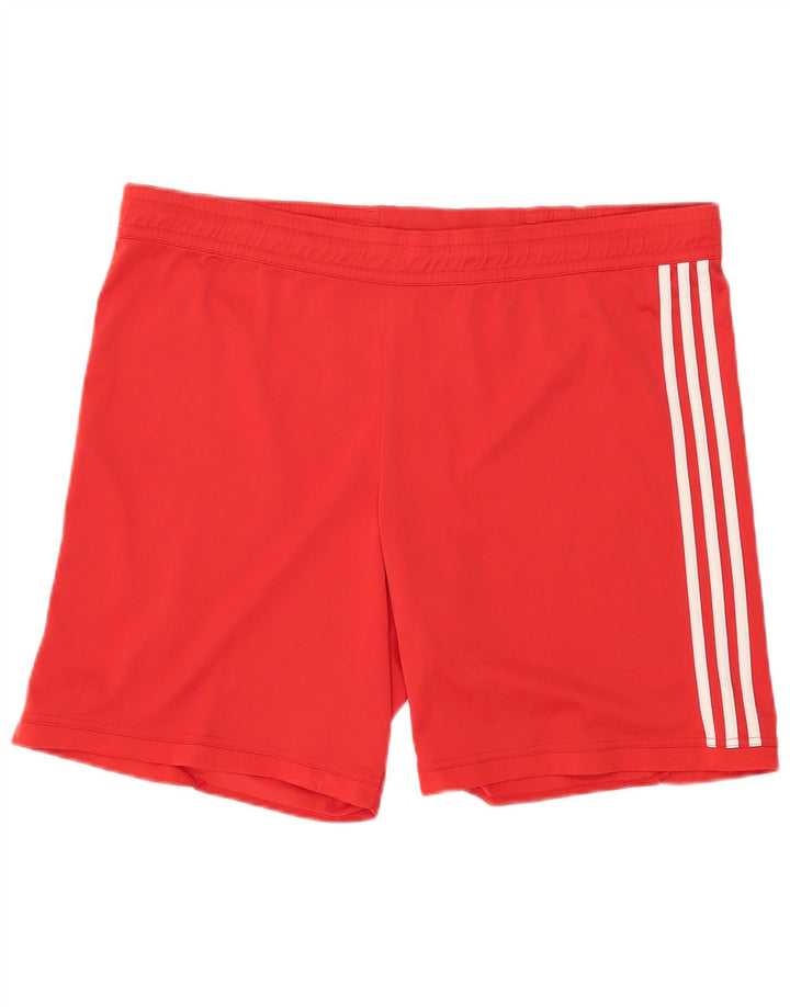 Pantaloncini sportivi Adidas Climacool da uomo XL rosso poliestere