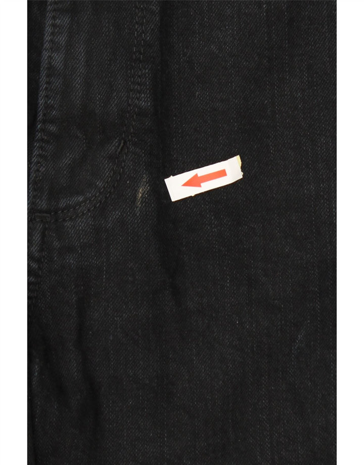 Jeans dritti da uomo Marks & Spencer W36 L26 cotone nero