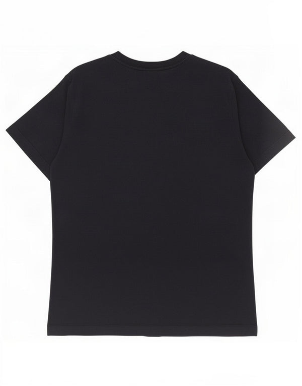 Diesel T-shirt grafica da uomo Top Small in cotone Paisley nero