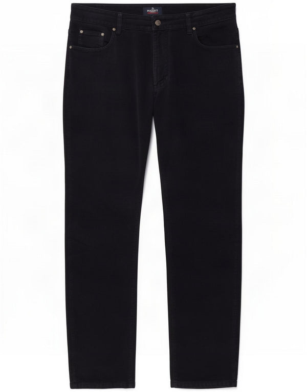 Hackett Pantaloni casual slim da uomo W36 L33 Cotone blu navy