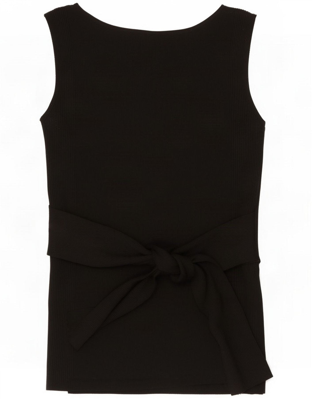 Zara Womens Vest Top UK 12 Medium Black Polyamide