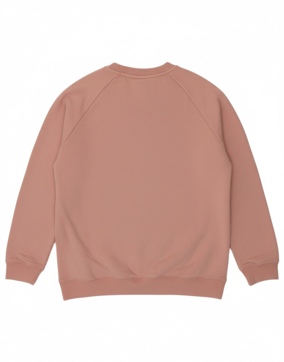 ADIDAS Womens Oversized Graphic Sweatshirt Jumper UK 8 Small  Pink Cotton