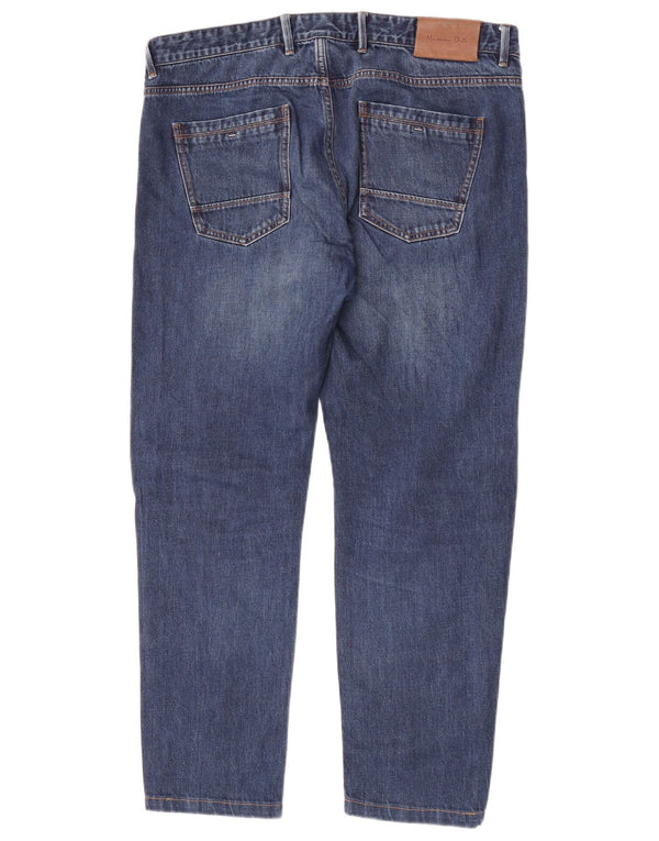 Massimo Dutti Jeans dritti vestibilità casual da uomo EU 44 Large W34 L28 Blu