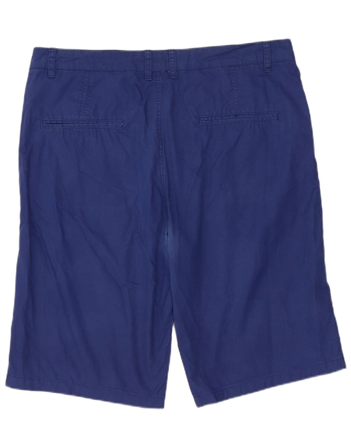 Pantaloncini chino da uomo ZARA EU 42 Large W32 cotone blu