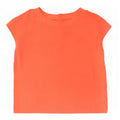 Camicetta vintage da donna Top UK 18 XL Arancione