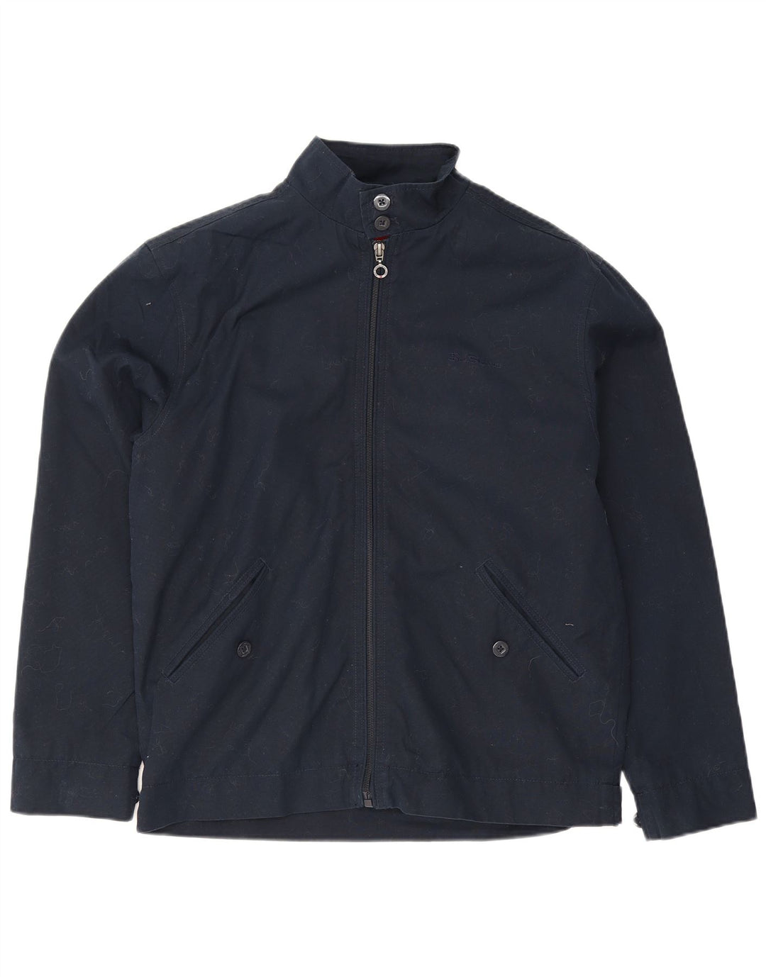 Giubbotto bomber da uomo Ben Sherman UK 38 cotone blu navy medio