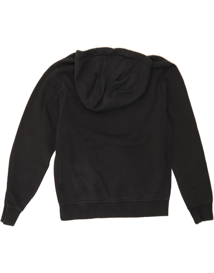 NIKE Mens Graphic Hoodie Jumper Small Black Cotton Vintage Nike and Second-Hand Nike from Messina Hembry 