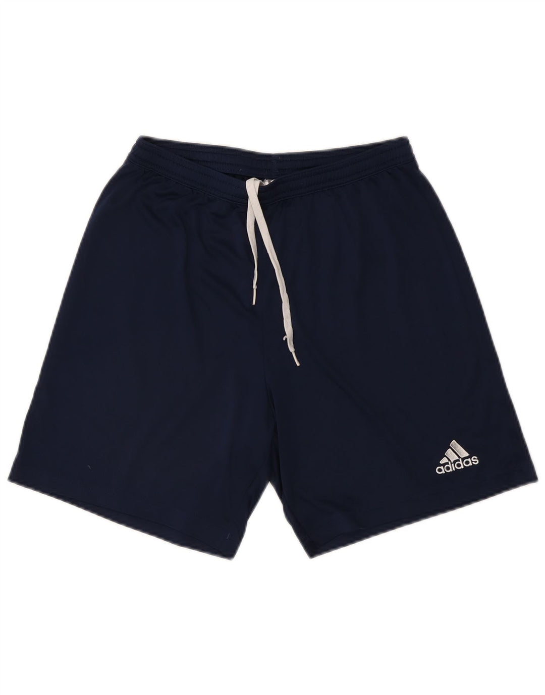Pantaloncini sportivi da uomo Adidas grandi sportivi in poliestere blu navy