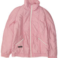 Giacca imbottita vintage da donna con vestibilità standard EU 40 in poliammide rosa medio