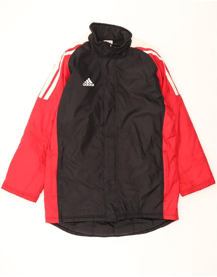 Giacca a vento da uomo ADIDAS UK 46/48 XL Poliammide color block nero