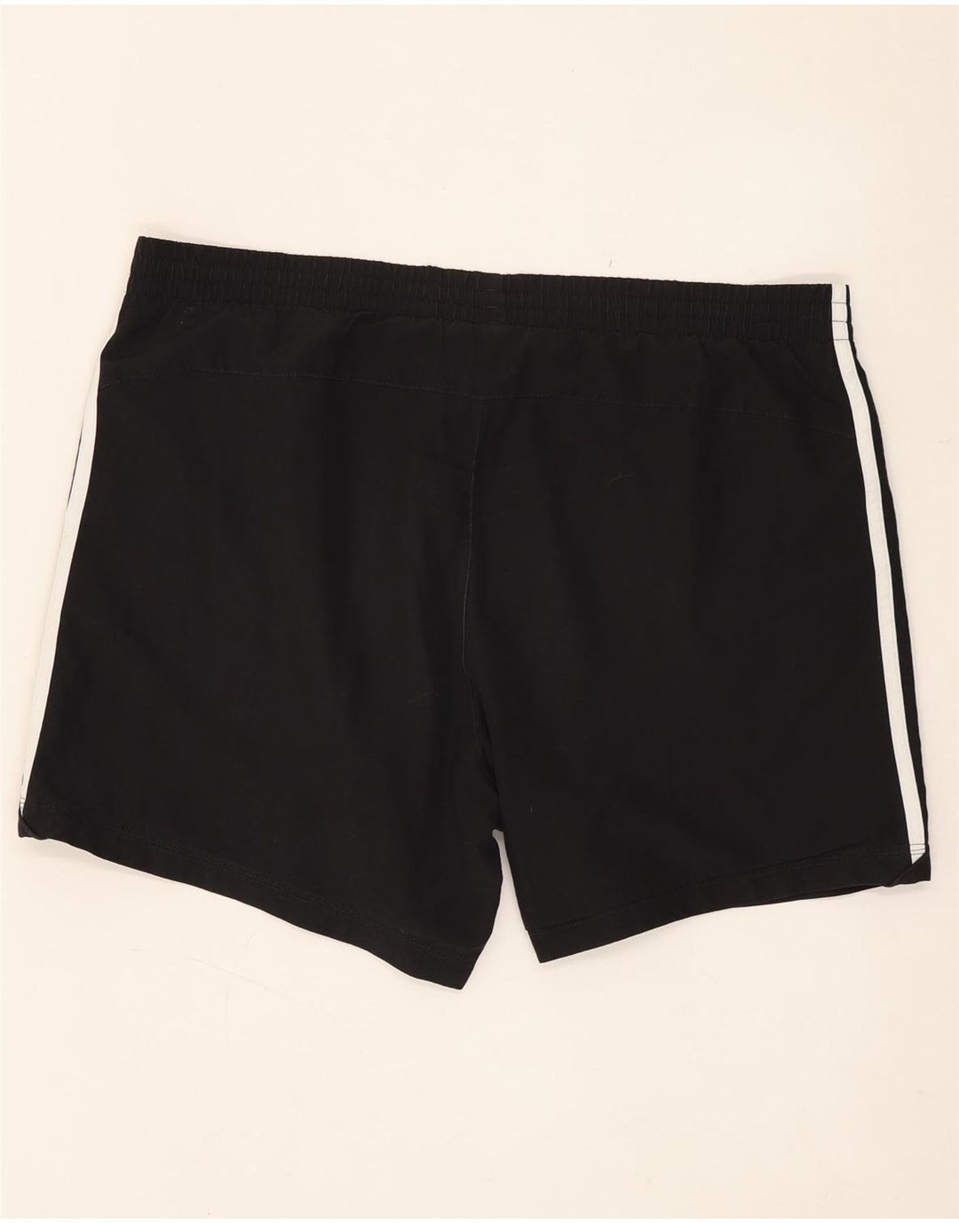 Pantaloncini sportivi da uomo Adidas grandi in poliestere nero