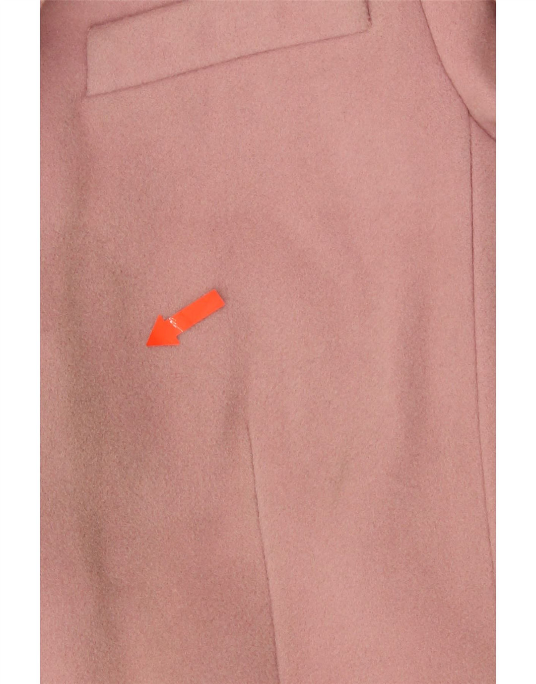 Cappotto Zara da donna UK 12 in lana rosa medio