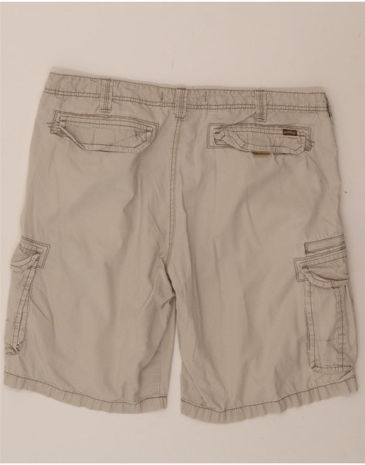 LEE Mens Dungarees Cargo Shorts W38 XL Grey Cotton Vintage Lee and Second-Hand Lee from Messina Hembry 