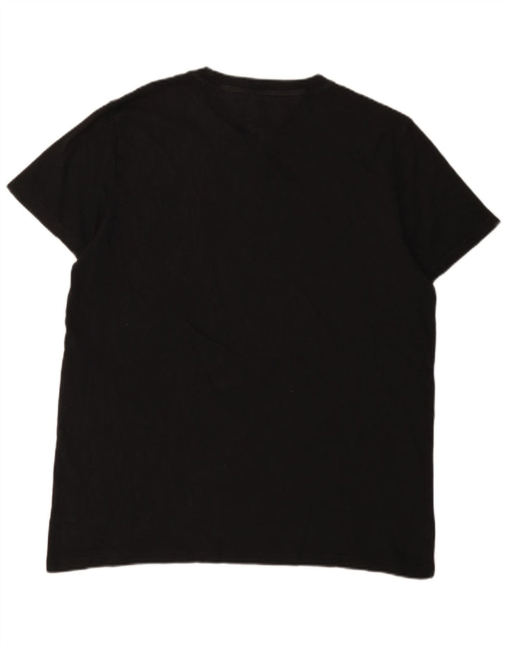 T-shirt da uomo Tommy Hilfiger Top XL Black Colourblock