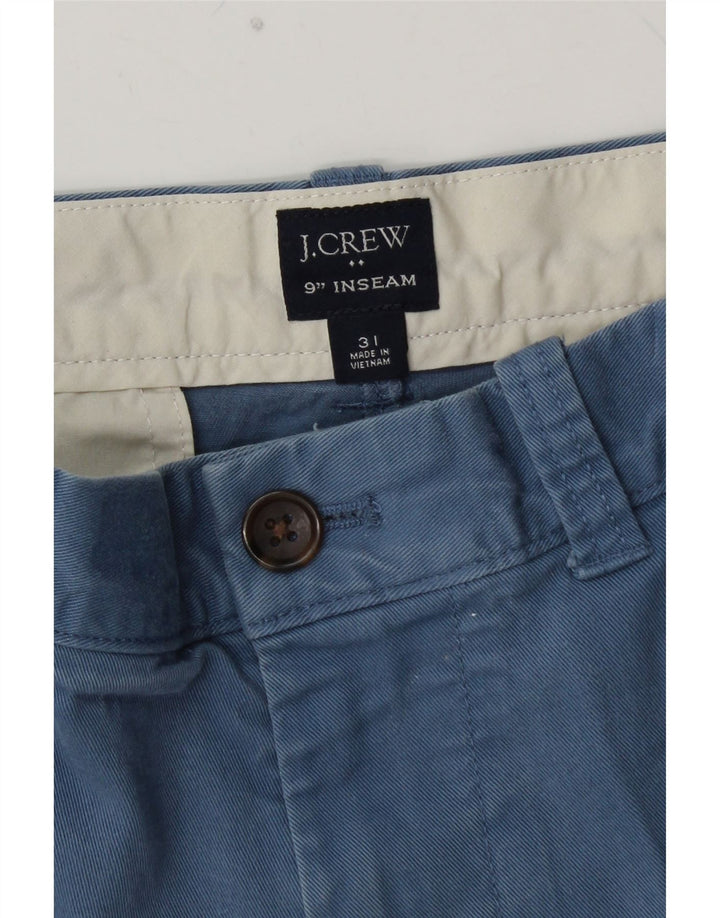 Pantaloncini chino da uomo J. CREW W31 cotone blu medio