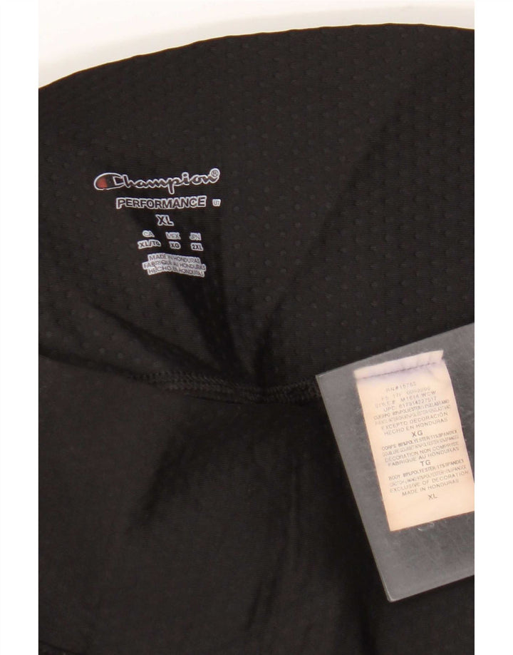 Leggings da donna Champion UK 18 XL Poliestere color block nero