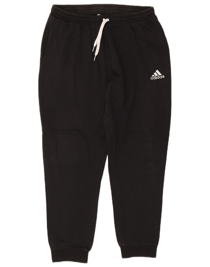 Pantaloni da tuta da uomo Adidas Joggers grandi in cotone nero