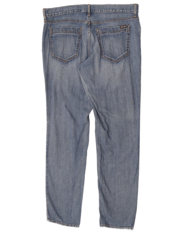 Jeans slim fit da donna Eddie Bauer US 10 grandi W32 L30 blu