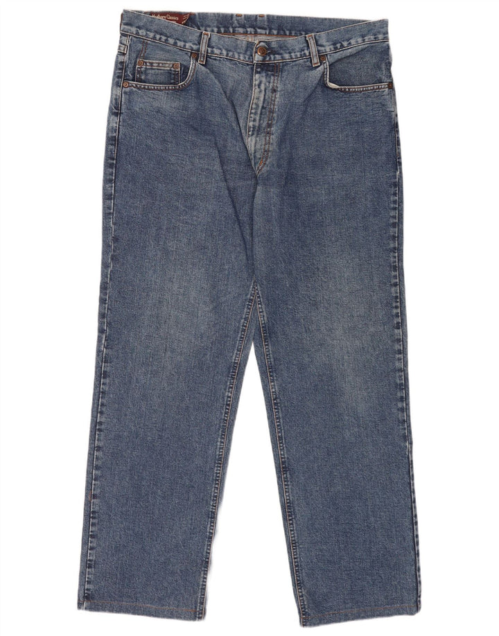Jeans dritti da uomo Marlboro Classics W38 L31 cotone blu